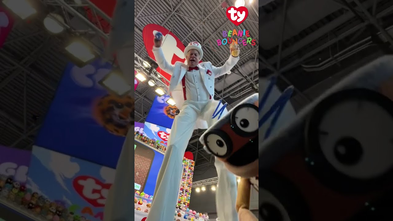 Beanie Bouncers At New York Toy Fair 2025 