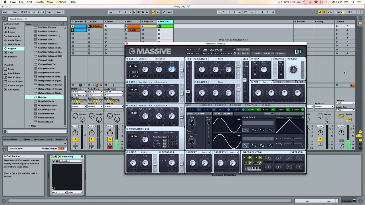 Snare Drum Sound Desing on NI Massive YouTube