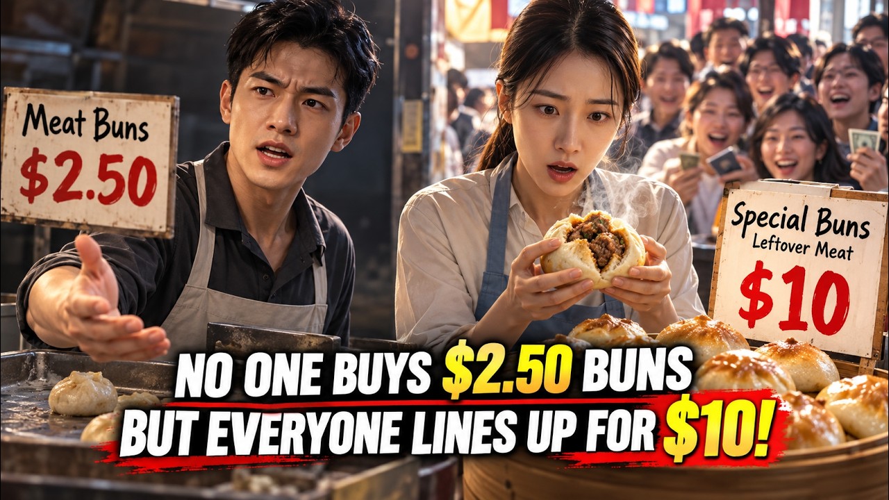 Nobody Buys $2.50 Meat Buns, But People Line Up for Six$10 Buns