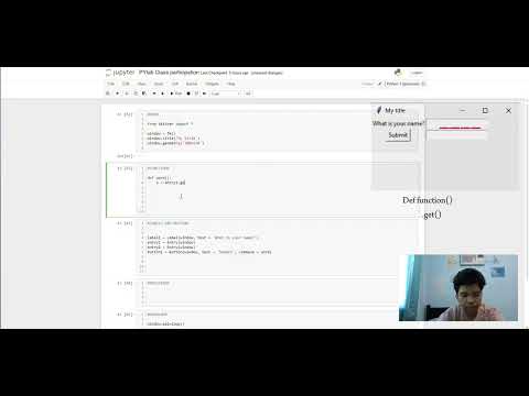 Tkinter Tutorial with Jupyter Notebook