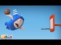 Will Pogo make the it? ⛹️‍♂️🏀 | Oddbods | Funny Cartoons for Kids | Moonbug Kids Express Yourself!