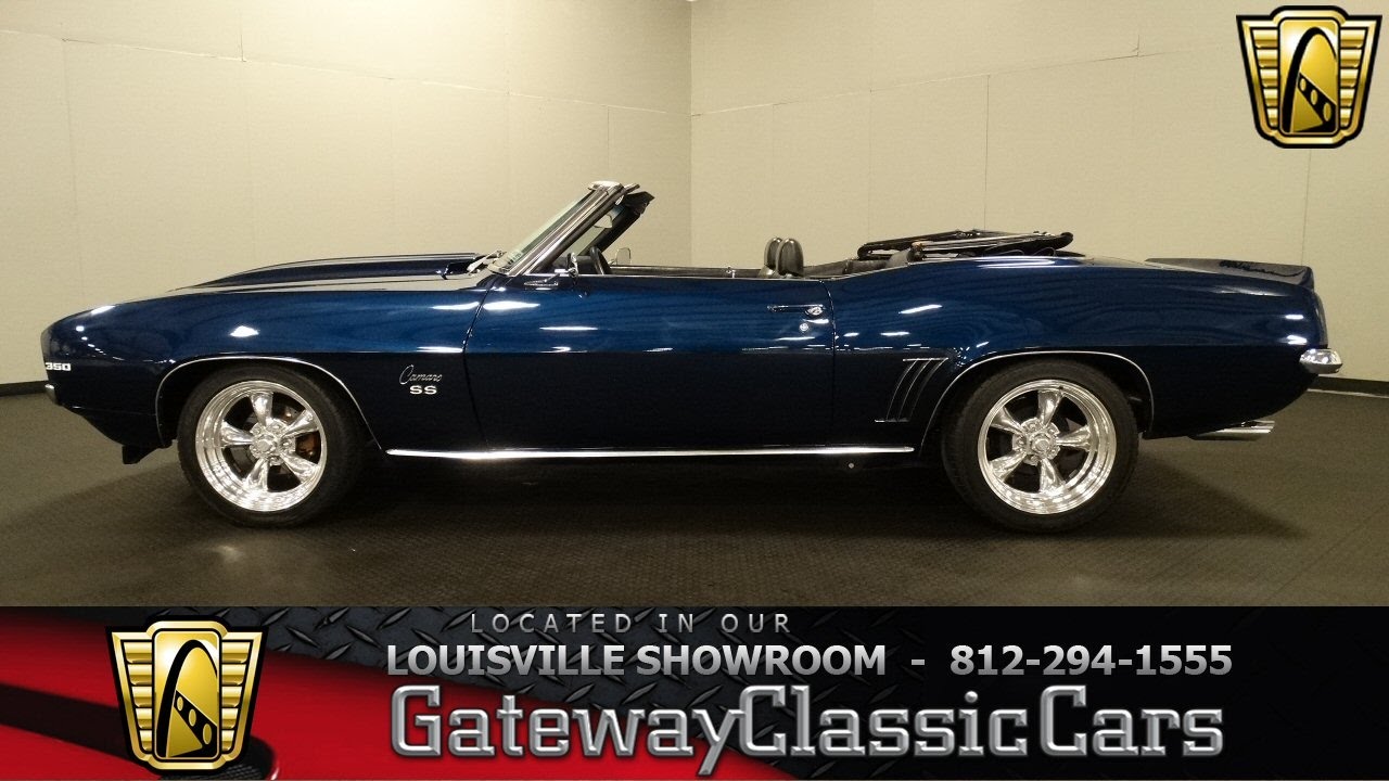 1969 Chevrolet Camaro SS Tribute Convertible Louisville Showroom