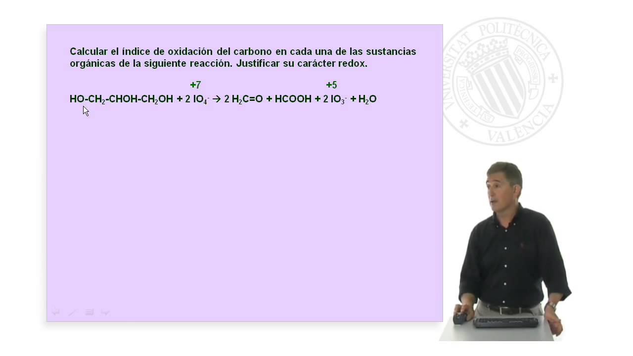 Oxidación-reducción en química orgánica |  | UPV