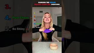Ranking The Funniest squishy dumpling unboxing moments 🤪 #shorts #squishy #dumplings