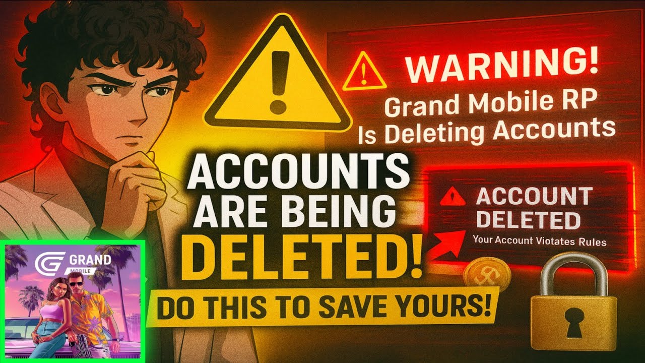 😱 WARNING! Grand Mobile RP Is Deleting Accounts — Do THIS to Save Yours! | Grand Mobile RP Life 