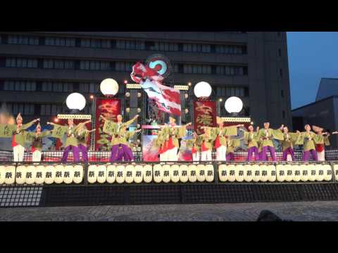 わいわい踊ろう会[希輝 (キコウ)]_20151010_安濃津よさこい（お城西公園）[4K]
