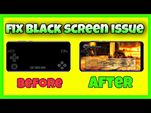 ppsspp black screen issue fixed | psp gamer