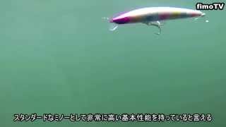 ダイワ/ショアラインシャイナーR120F 水中映像【fimoルアー研究所】