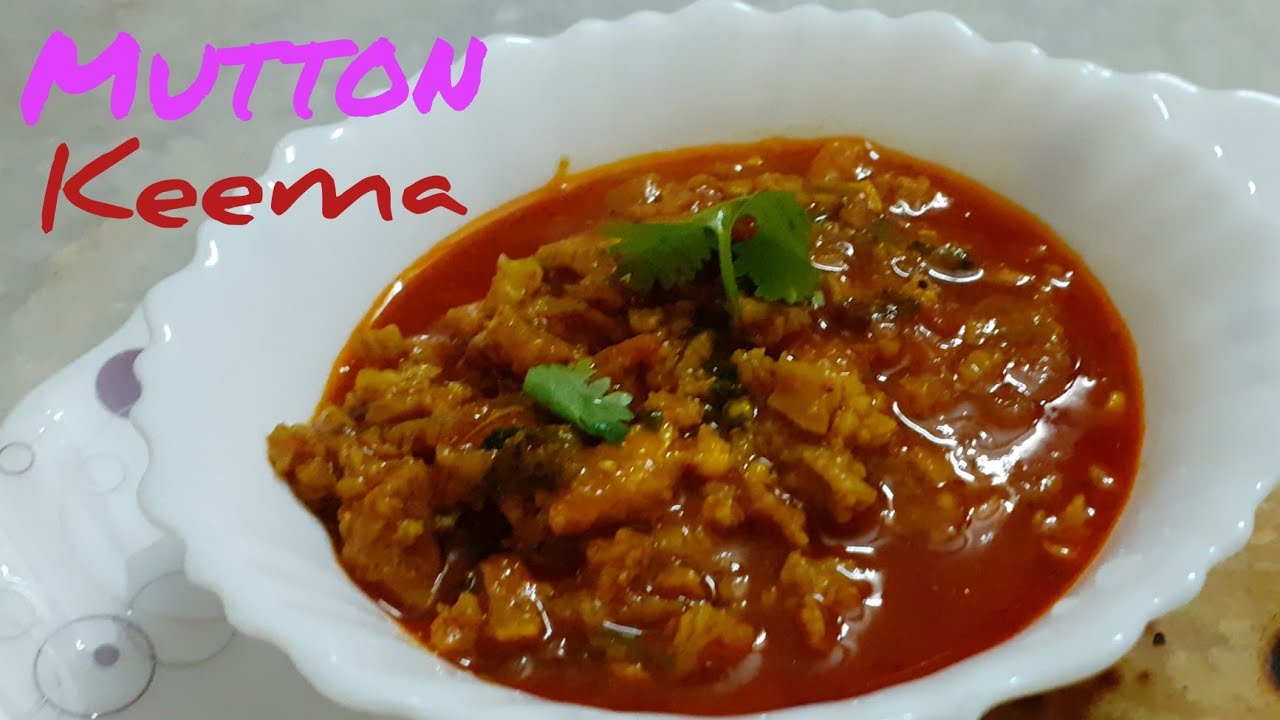How To Cook Mutton Keema Curry In Telugu