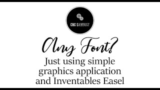 Easel HowTo : Using ANY font with Easel