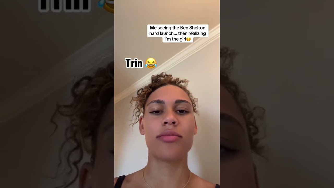 Her TikTok is the gift that keeps on giving 🤣 (via @trinity.rodman/TT)