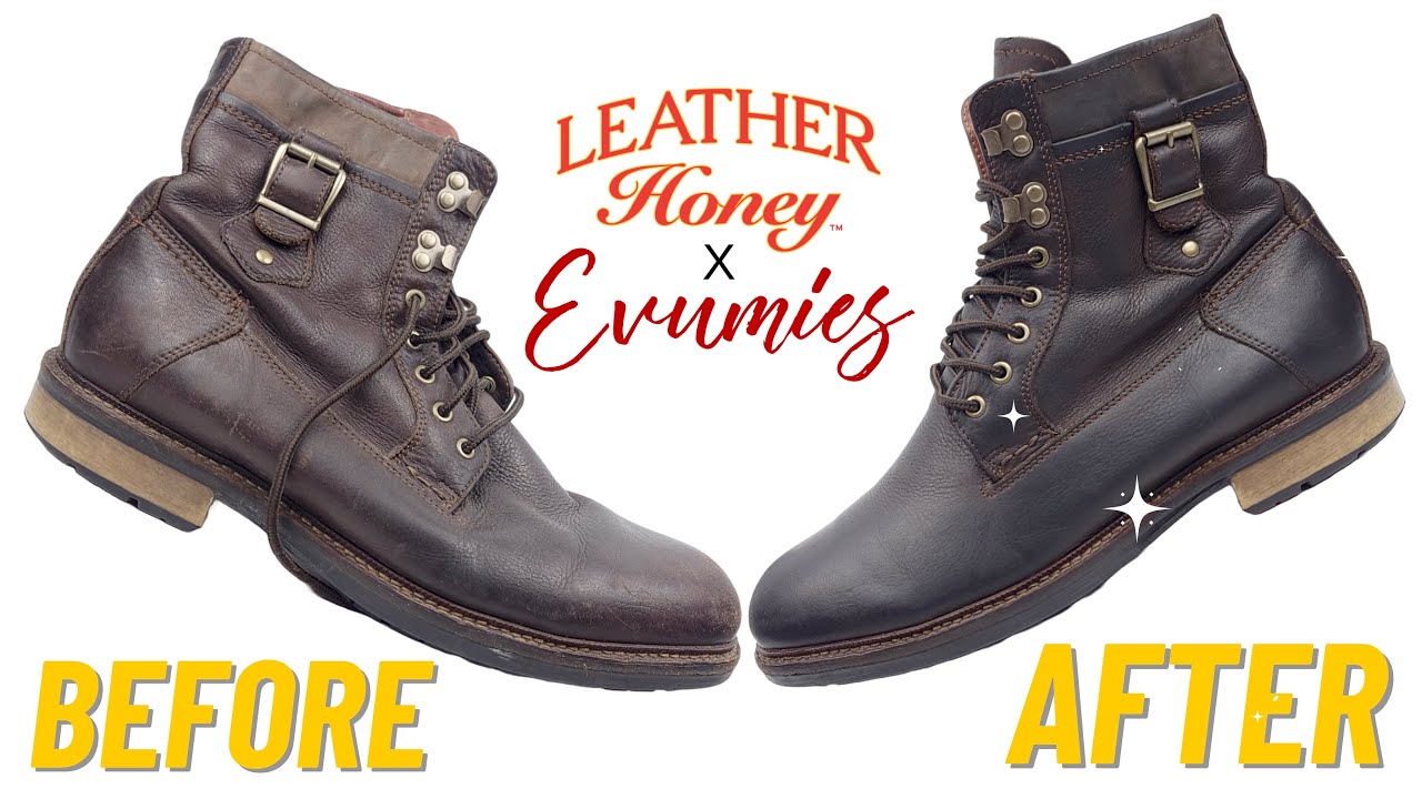 Cutting A Boot I Used THIS To Completely Transform My Leather Boots - YouTube
