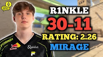 R1NKLE (30-11) RATING: 2.26 | EU FACEIT (MIRAGE) +VOICE | CS2 POV