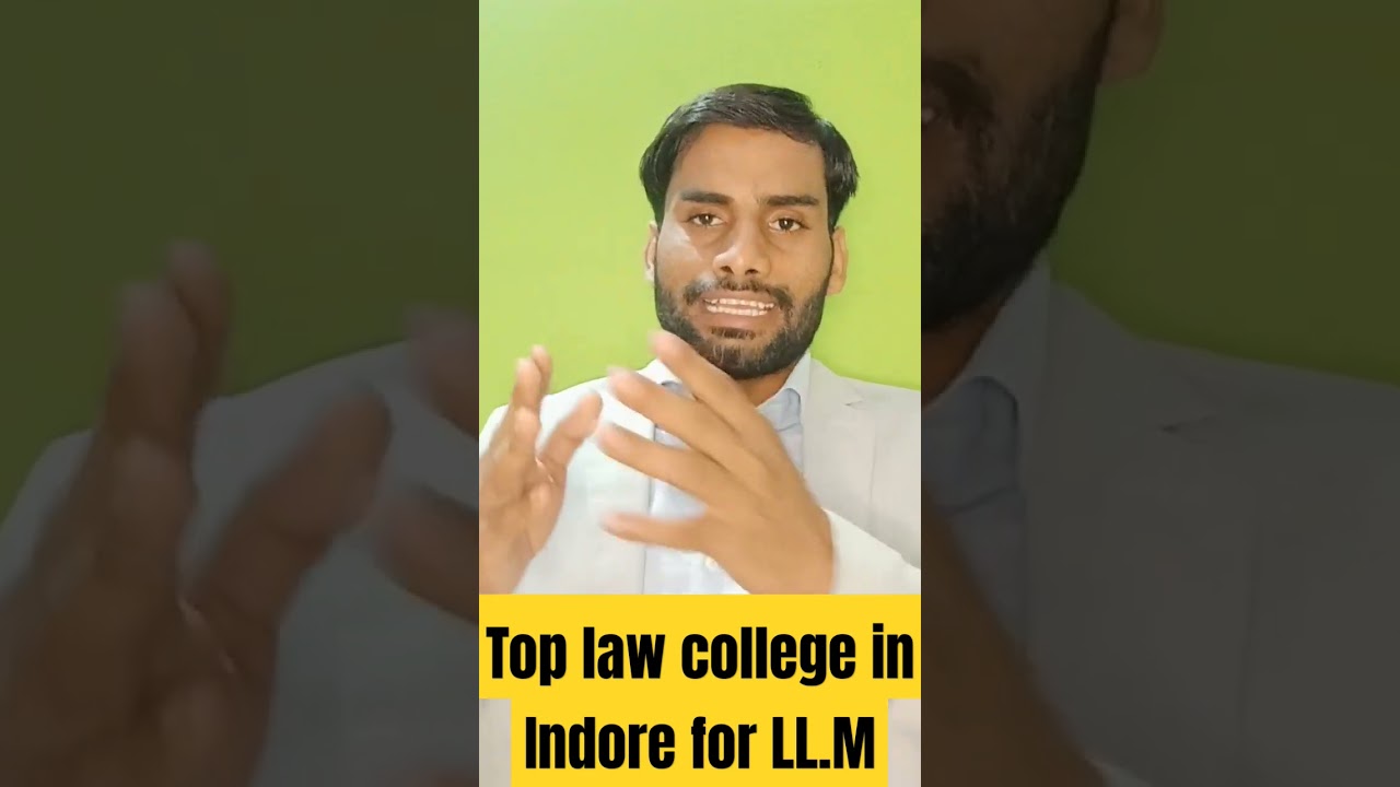 Top law college in Indore for LL.M 