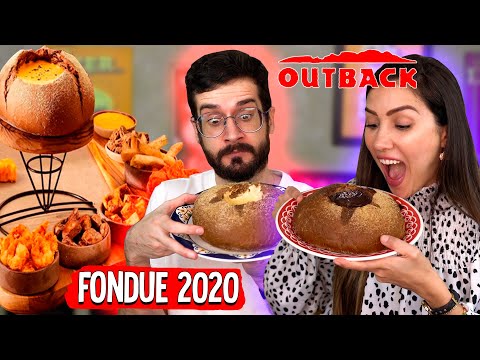 PROVANDO DELIVERY | FONDUE do OUTBACK de DIA DOS NAMORADOS