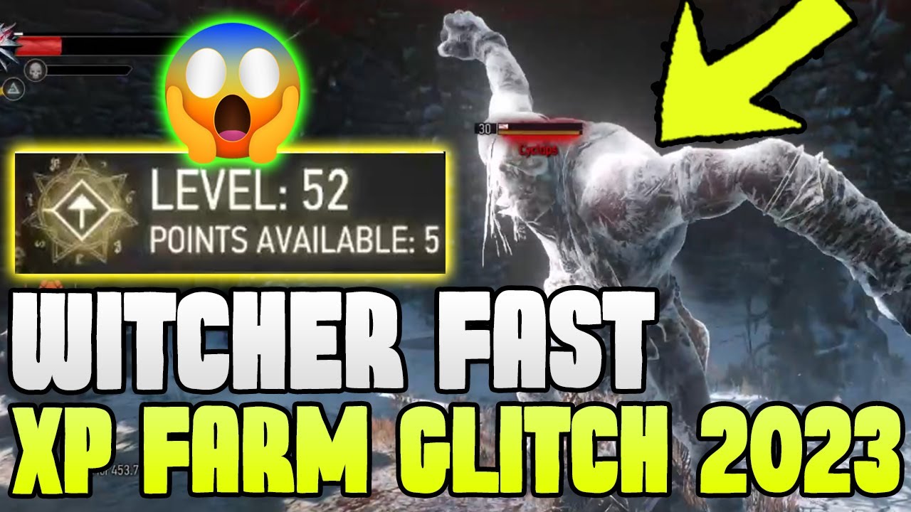 The Witcher 3 Level UP Fast, Witcher 3 XP Farm Glitch, Witcher 3 How to