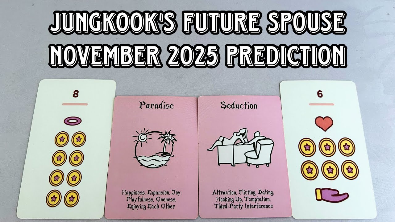 Jungkook (BTS)’s Future Spouse November 2025 Prediction 🔮 Love, Destiny & Energy Insights ✨