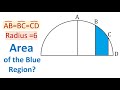 Geometry and Trigonometry in Semicircles