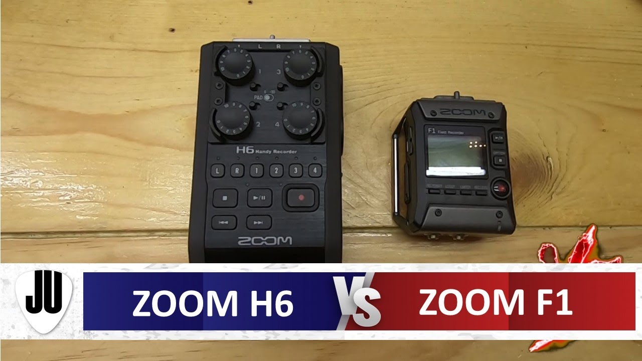 Zoom H6 vs Zoom F1