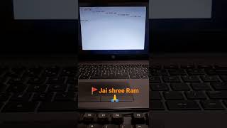 print 🚩jai shree ram🚩 using c language #hindu #ram #bhakti