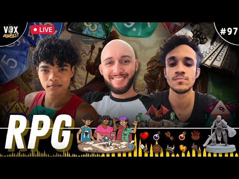 Victor Hildebrandt X Igor Nogueira X Danilo Monteiro | Sistemas de RPG | Cocar | Vox Popcast #97