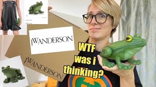 WTF is WRONG with me?? JW Anderson FROG bag clutch UNBOXING & review WFIMB, Gucci, lululemon