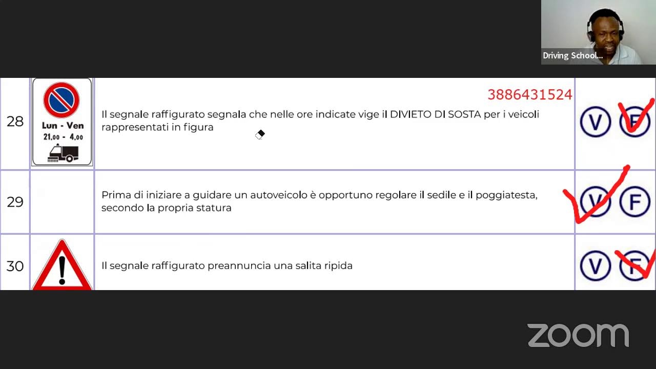 Patente b Quiz test.