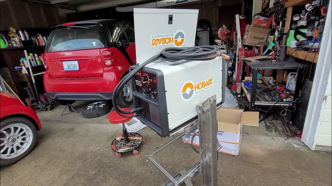 Hobart handler 125 unboxing thanks UPS YouTube