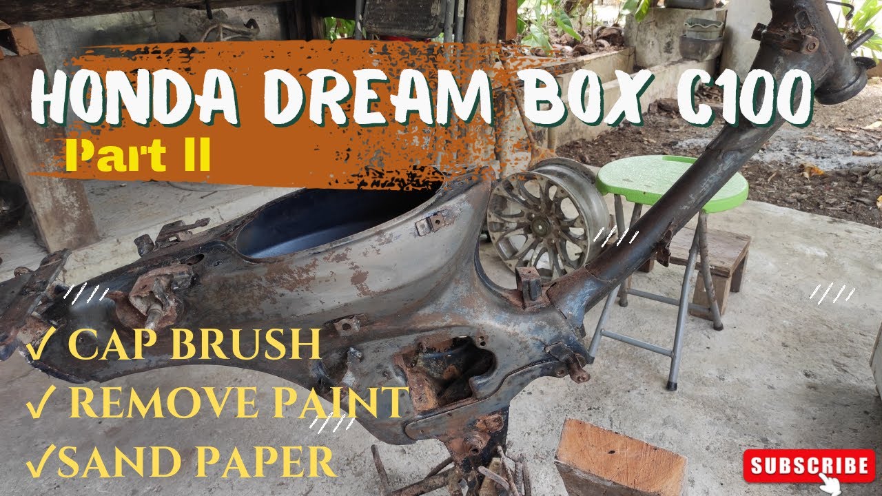 Honda dream C100 Restoration | part 2 | Deep clean