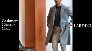 LARDINI ラルディーニCashmere Chester Coat