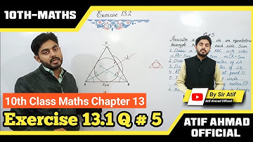 Exercise 13.2 question no 5 class 10 maths | ex 13.2 q 5 | ex 13.1 question 5 | 10th class maths