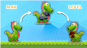 Dino Bash Dinosaur Battle New dino Max level gameplay