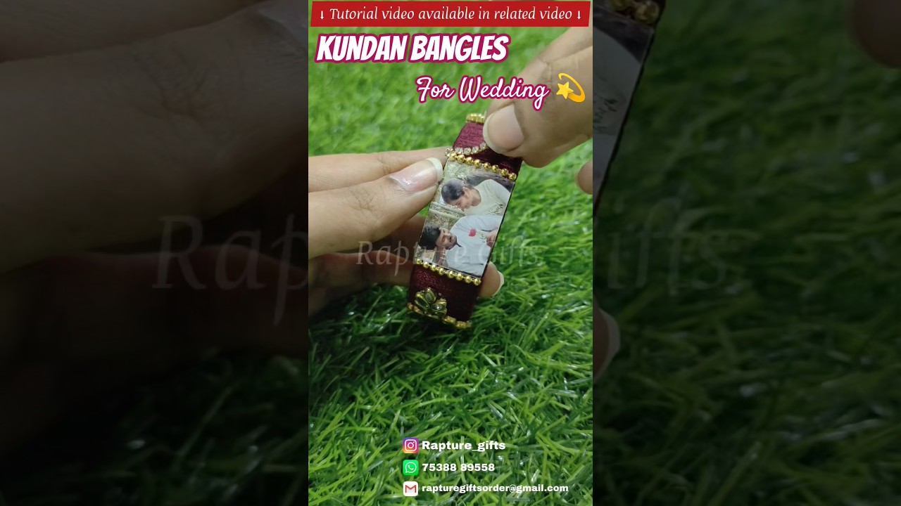 Silk thread bangles Making| Designer PHOTO bridal bangles making at home 