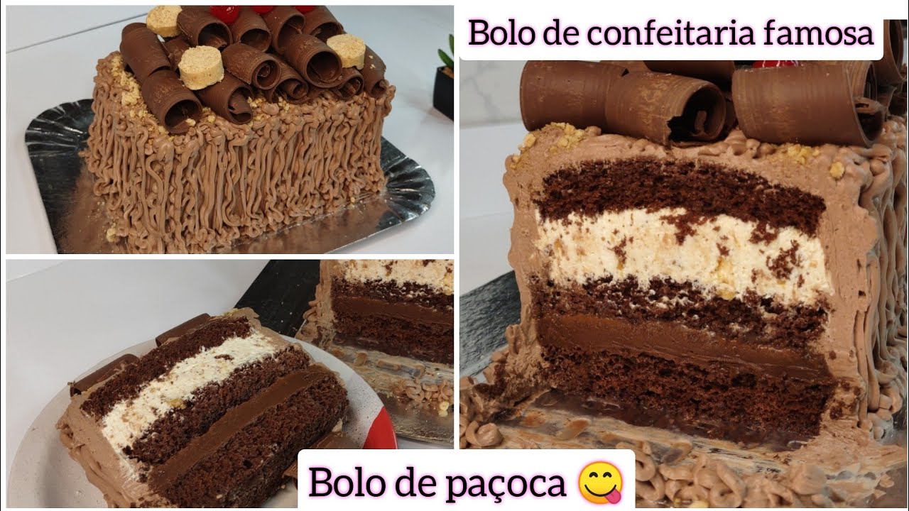UM DOS MAIS VENDIDOS EM  CONFEITARIA FAMOSA/ BOLO DE PAÇOCA- INSPIRADO EM CONFEITARIA FAMOSA