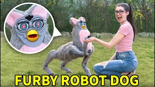Making a Dog-Sized Furby Robot (and taking it on a walk) image