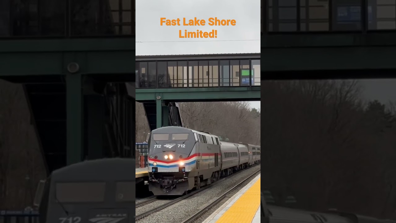 The Lake Shore Limited Speeding Through Garrison, NY. Northward To The Capital Of Albany!😀