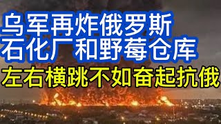 乌军继续奔袭俄石化厂和野莓仓库;为什么说乌克兰俄欧之间左右横跳不如奋起抗俄;20260813-2