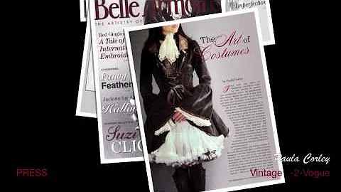 Press for Paula Corley, Vintage-2-Vogue and Matild...