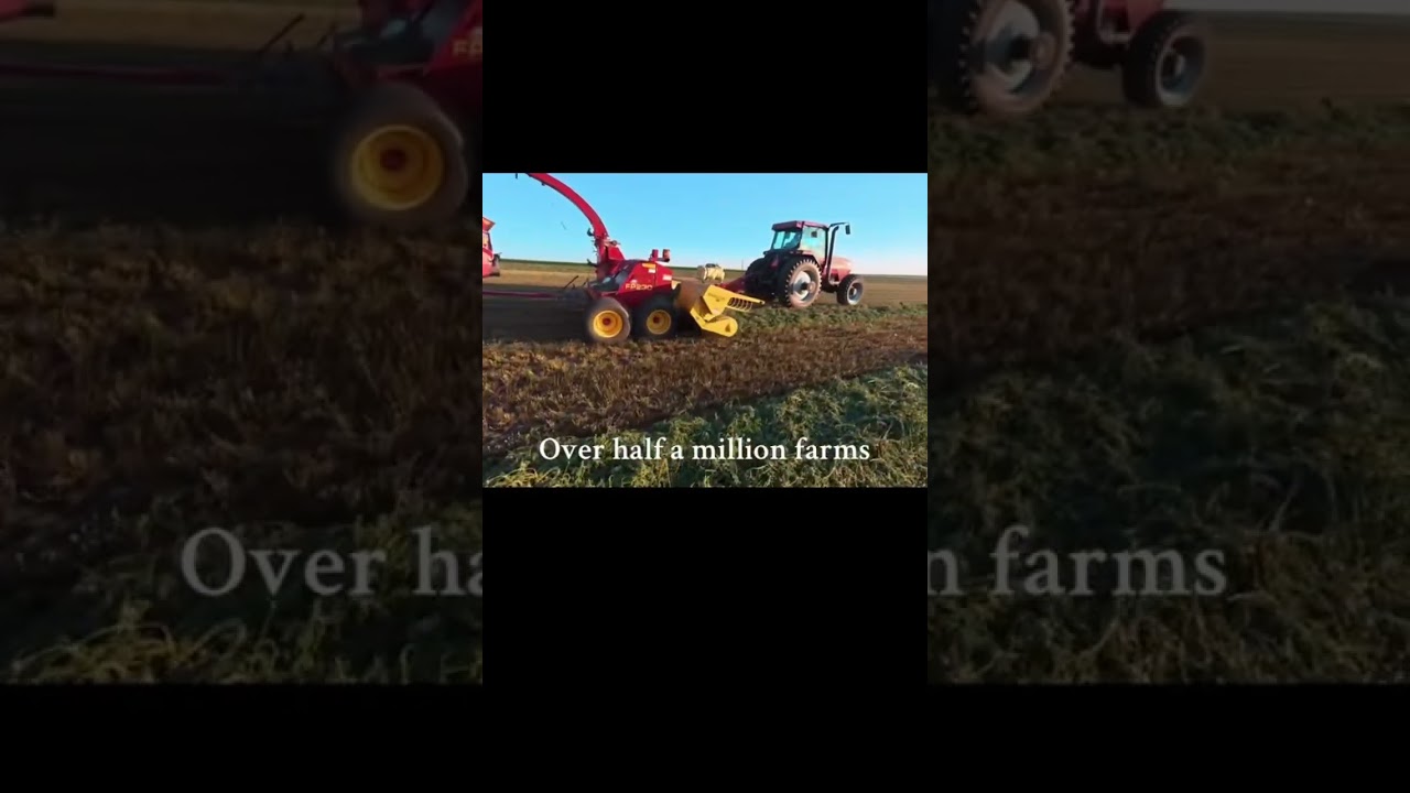 We have lost a lot of farms and lots of farm ground!! 