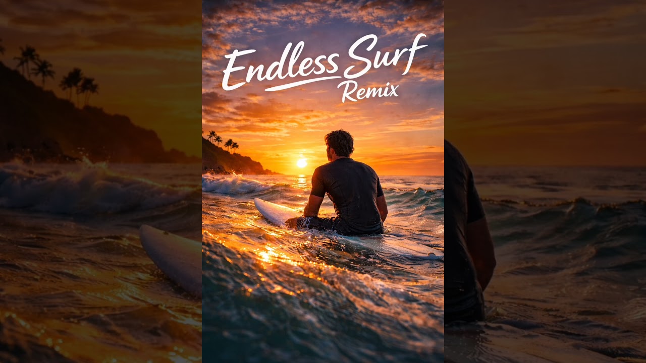 Midnight Miles - Endless Surf Remix | Chill, Waves, Sun, Surf Music
