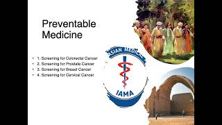 IAMA,4th Multi-specialities Medical Conference - 2026" session 3 Preventable Medicine