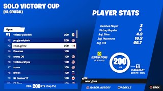 How I won 2 Games in The Solo Victory Cup Finals on Console (+ $200 PS5 4K)