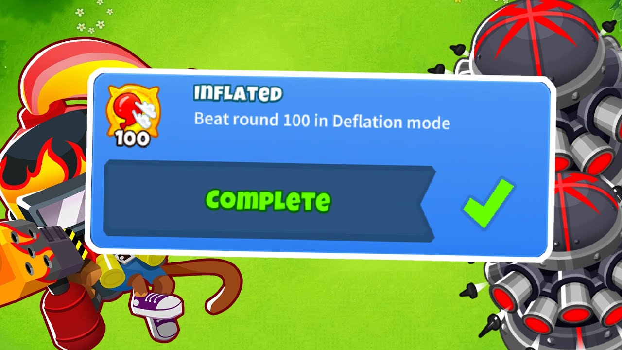 Literally The Easiest 100 Deflation I've (Inflated Achievement) - YouTube