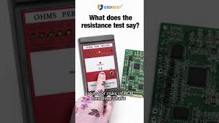 Real ESD Glove Resistance Test#esd #staticelectricity #esdprotection #pcb #esdbest #antistatic