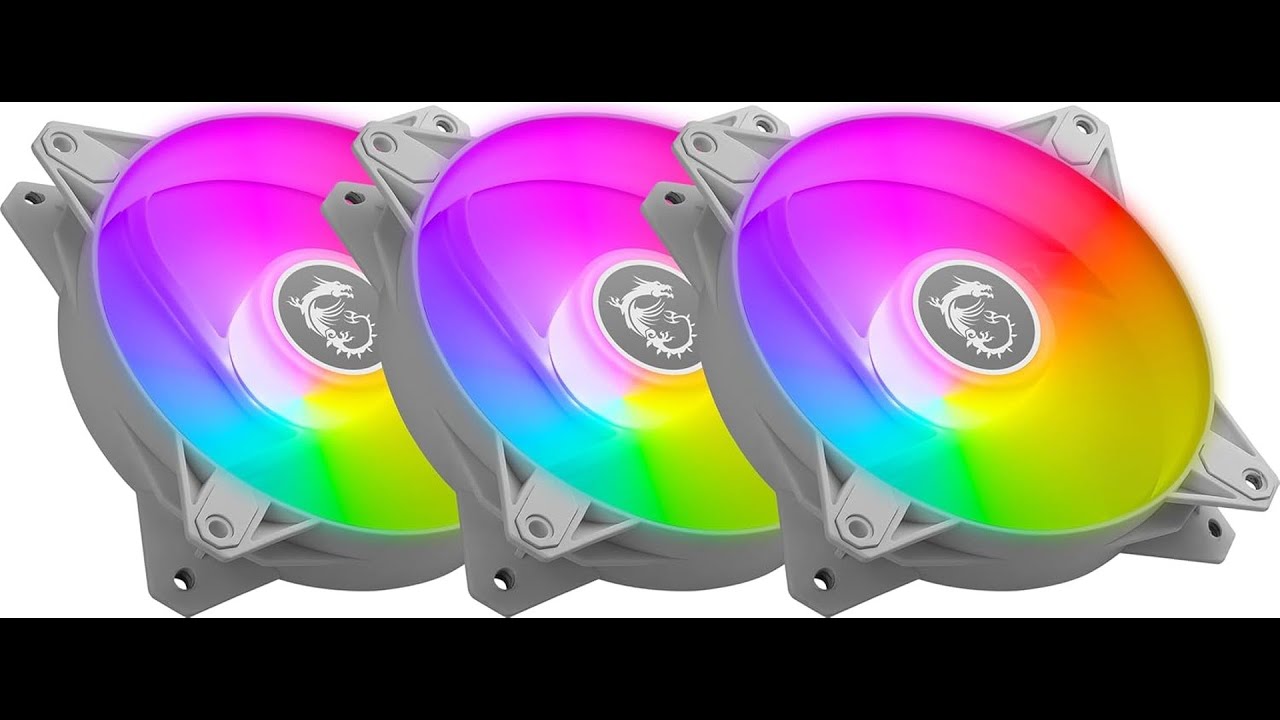 MSI MPG F120 ARGB Case Fans (3-Pack)