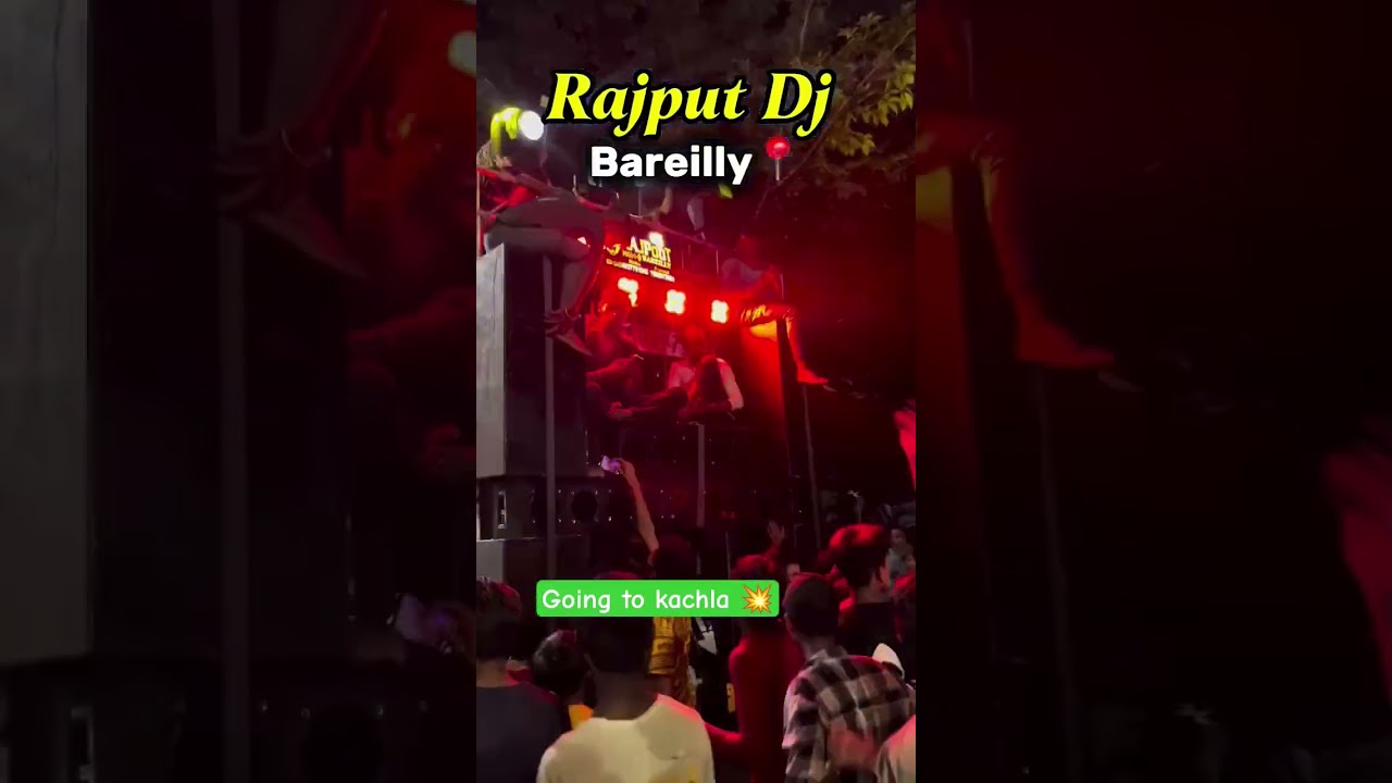 Rajput Dj in Bareilly📍  going to kachla 💥 night show 👈