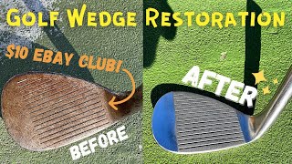 Golf Wedge Restoration