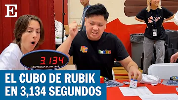 ¿Cuál es el récord del cubo Rubik 3 3?