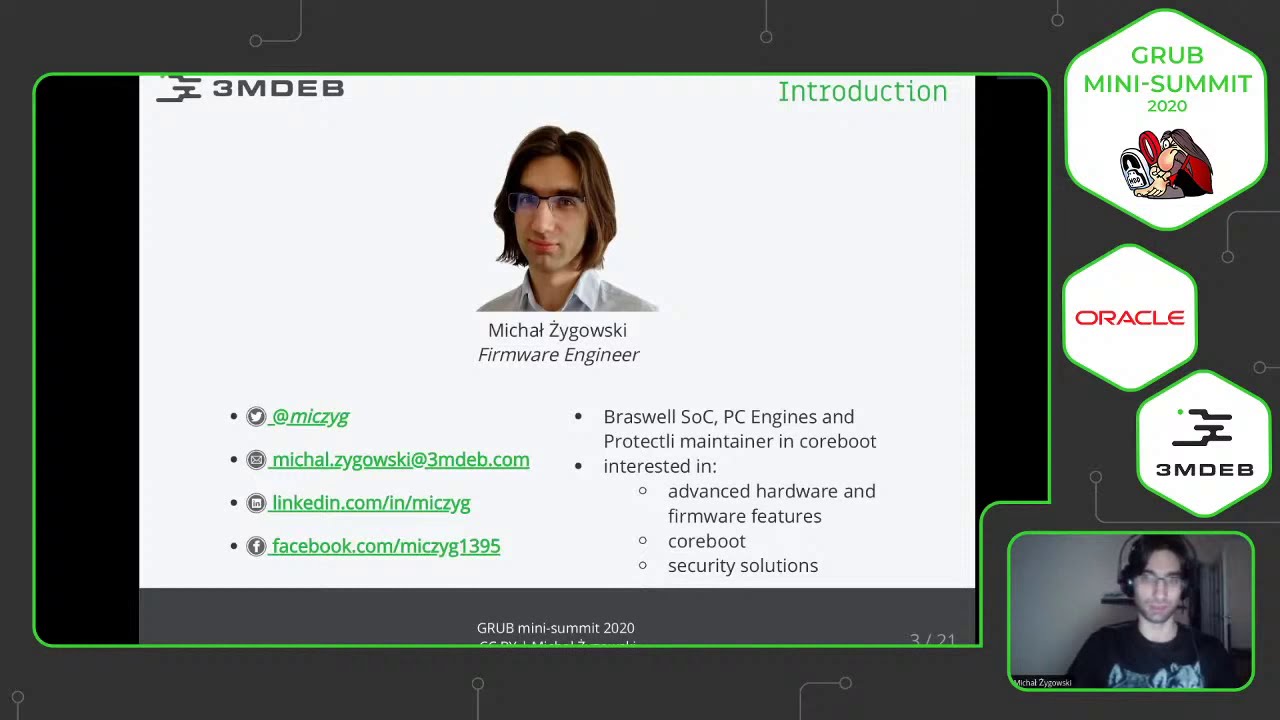 GRUB mini-summit 2020 Day1: Network boot in GRUB2, GRUB Project Status Update