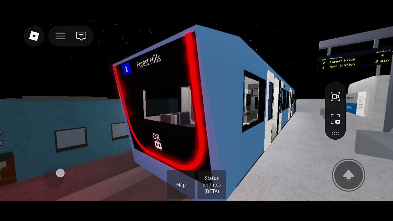 Angylan Automatic Subway [Line 2] Main Station - Forest Hills #roblox